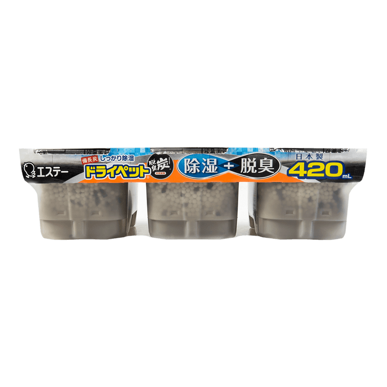 Charcoal Dehumidifier Charcoal Deodorizer, 3 Pack 14.2 fl oz 6