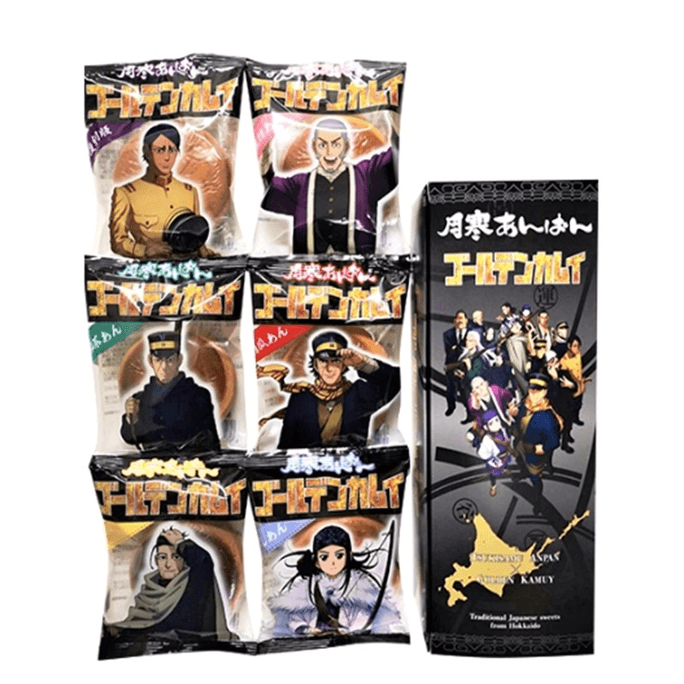 Anpan 6-Piece Set Golden Kamuy Edition Gift