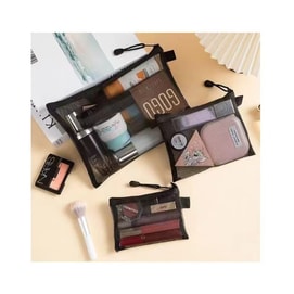  Mini Makeup Bag Large Medium Small Simple 3 pieces