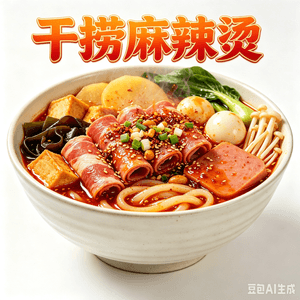 国平 食大门派香辣味干捞麻辣烫28g*10包即食休闲零食