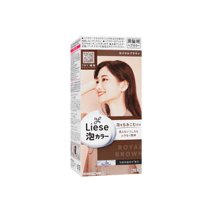 LIESE PRETTIA Bubble Hair Dye Royal Brown 1set @Cosme Award No.1