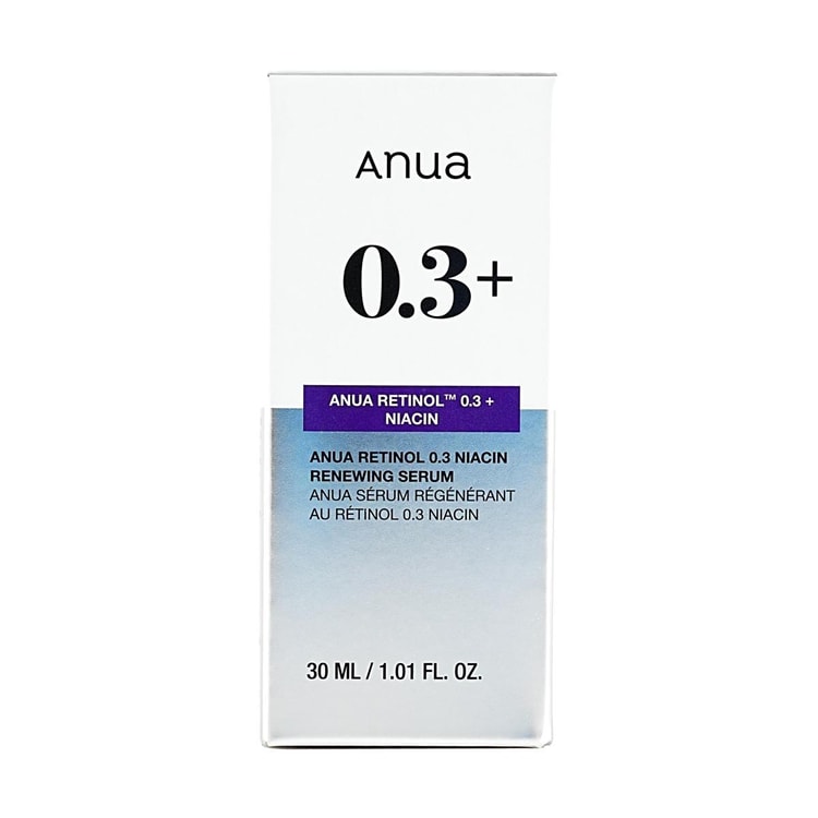 ANUA レチノール0.3＋ナイアシン配合リニューイングセラム、1.01液量
