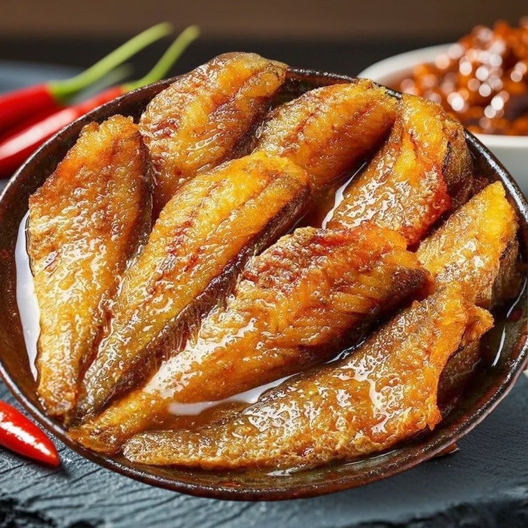 【中国直送】星仔島産黄ニベ缶詰 102g - そのまま食べられるおかず、渤海産黄ニベシーフード、丸ごと一匹、前菜やお酒のおつまみに最適 6
