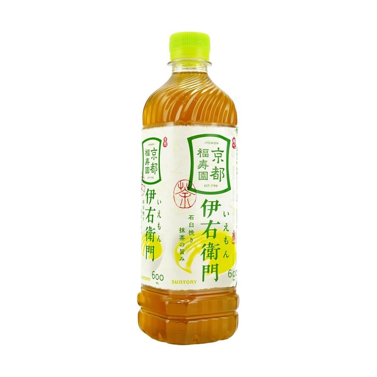 SUNTORY三得利日本SUNTORY三得利伊右衛門綠茶600ml【IVE張元英同款