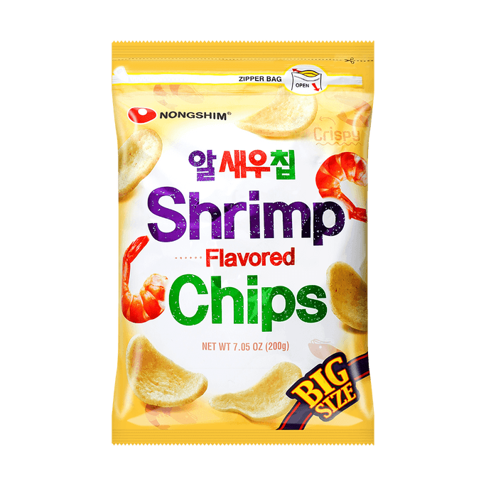 Shrimp Flavored Chips Family Pack 200g