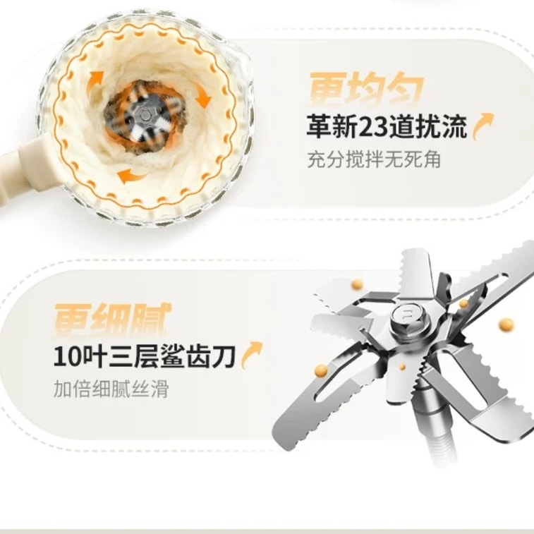 상품 상세 - 캐나다 다이렉트 메일 사파이어, 동일한 북미 전압 Poros 부드러운 벽 파괴 기계 두유 기계 업그레이드 버전 1.6L 대용량 46dB 매우 조용하고 업그레이드된 티타늄 코팅으로 내구성이 향상되고 고온 건조로 더욱 안심할 수 있습니다. - 이미지3