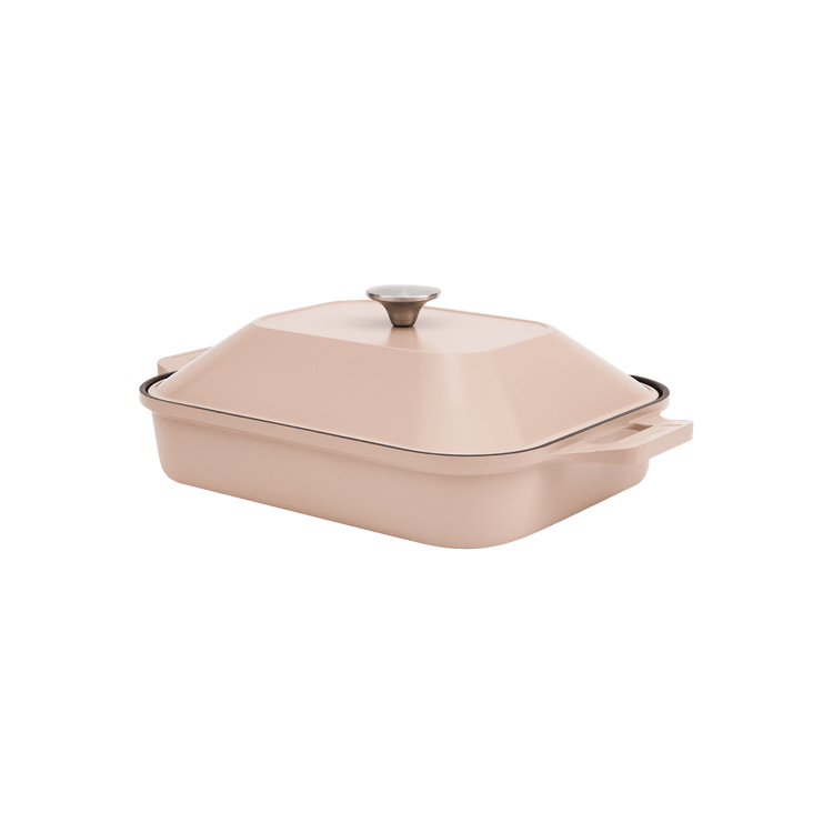 Dr.Hows BOSQUE Nonstick Stock Pot with Glass Lid Medium Saucepan with Two  Oakwood Handles 24cm 