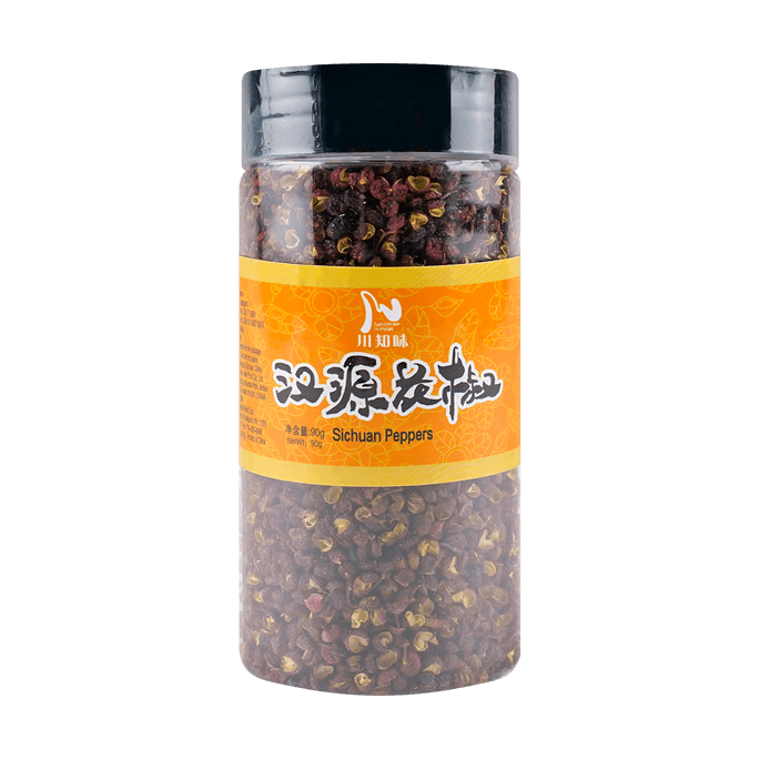 Dried Hanyuan Sichuan Peppers, 3.17oz