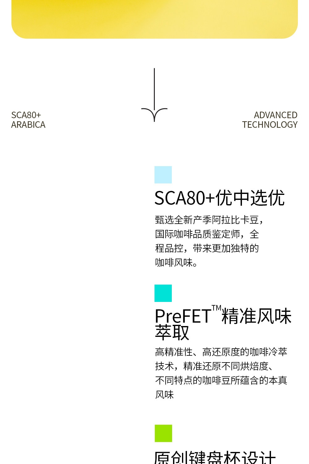 Instant Premium Black Coffee Freeze-Dried American & Italian Style Large Keyboard Coffee Bulk Gift Box 6-Flavor Blend [Large Keyboard Bulk Pack 2g*90 Packs]