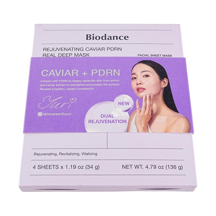 리쥬베네이팅 캐비어 PDRN 리얼 딥 마스크, 38g * 8매【실용적인 구성】 7