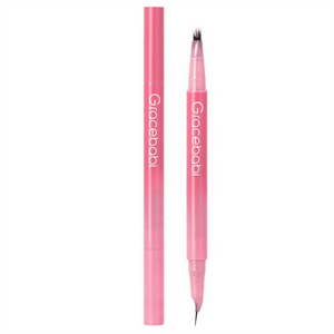 Double-headed multi-fork eyebrow pencil, maple brown [1 piece]