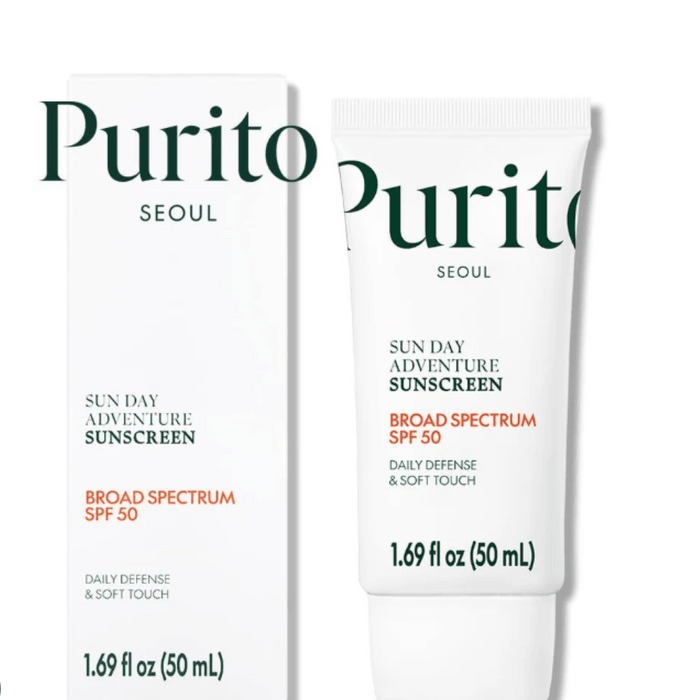  Purito SEOUL Sun Day Adventure Sunscreen 50ml – Lightweight Daily Sunscreen for Outdoor & Active Use