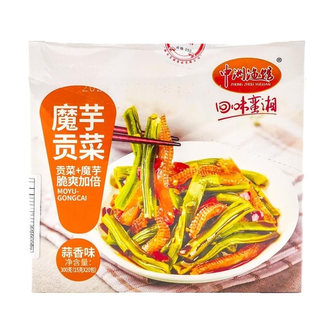 Snacks Konjac Vegetable Garlic Flavor 10.58 oz 