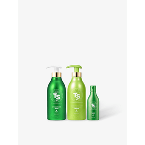 New Gold Premium 3 Set (Shampoo 500g + Treatment 500ml + Shampoo Travel Size 100g)