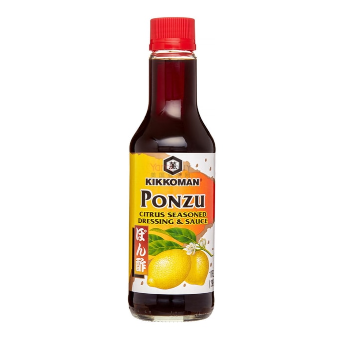 日本KIKKOMAN龟甲万 柚子醋 296ml 【清爽解腻】【日式风味】