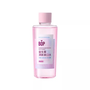 [중국에서 다이렉트 메일] BOP 프로바이오틱 구강청결제 전문 구강세정 0알코올 오래 지속되는 청량감 휴대용 500ml 휴대용