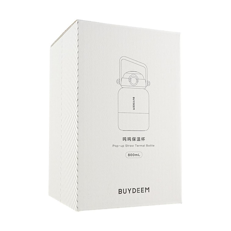 BUYDEEM北鼎 仙芋紫吨吨保温杯子 长效保温保冷 S301/A4 800ml  9