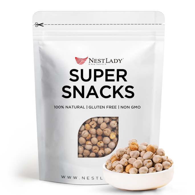 NESTLADY Crunchy Delight Crispy Chickpeas Protein Packed Gluten Free Snack 200g