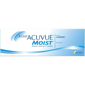   日本【日本美瞳/日本直邮】 ACUVUE Moist 水润透明日抛 基弧(BC)8.5 30片装 度数-0.50(50)预定3-5天 DIA:14.2mm | BC:8.5mm