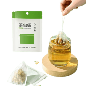 Disposable Tea Bags with String Food grade for Brewing Tea Marinating Hot Pot Soups((100 Pieces/Bag)