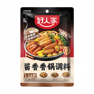Hao Ren Jia Sauce-flavored Dry Pot and Stir-fry Seasoning 110g* 1bags