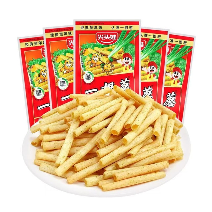 [중국 직배송] 발드 키드 - 파 스낵, 감자칩, 튀김, 80년대/90년대 추억의 뻥튀기 스낵, 식품, 스낵, 13g*9팩, 총 117g