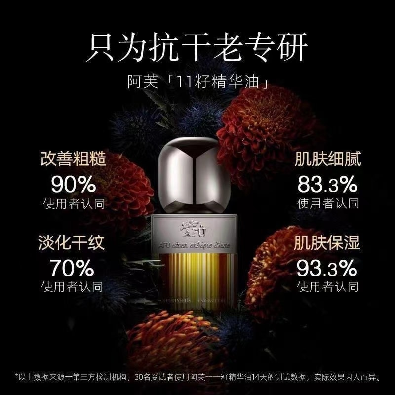 【中國直郵】 阿芙 十一籽發酵油精華液 臉部按摩精油 植物A醇保濕緊緻 抗皺修護抗氧化 5ml 【董潔推薦】以油養膚