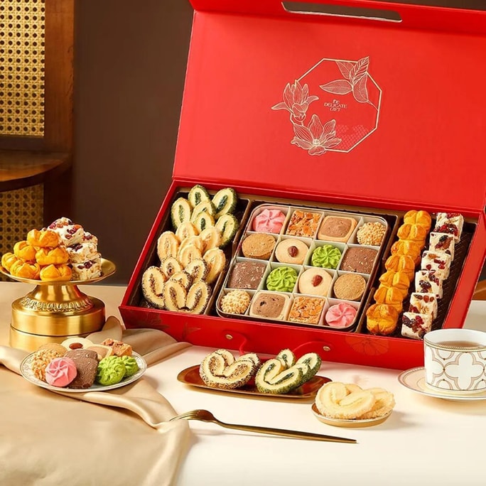 【預售】【預計1月下旬出貨】悠享時 巧韻食趣 餅乾禮盒 580g 【年貨禮盒】