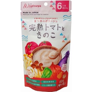 日本 松屋 松本店 松屋米穀ベビーフード トマト味 60g