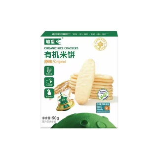 민성 유기농 쌀과자 밀가루 계란 우유 첨가물 없음 간식 이유식 50g/상 오리지널