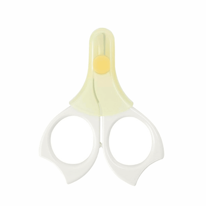 Pigeon Baby Nail Scissors With Rounded Tip 0 Months (Made In Japan)