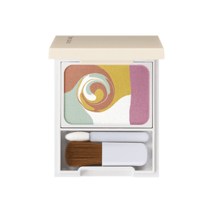 【日本直郵】日本 POLA 花樣年華 多彩修飾潤色腮紅遮瑕粉盤 附刷子 5g