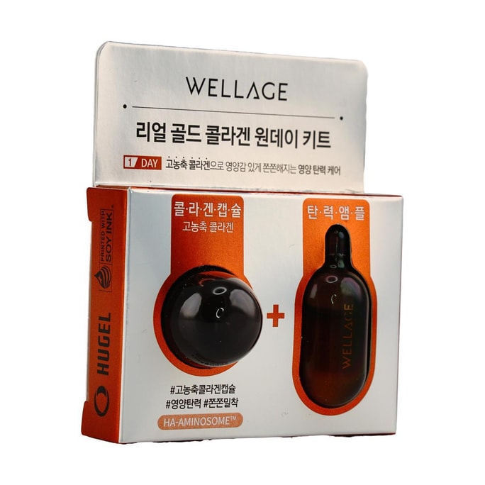 Real Gold Collagen One Day Kit