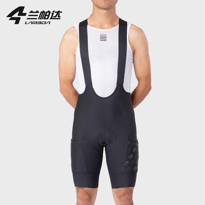 Men Bib Shorts Azure Drift EI Chamois 3XL Size