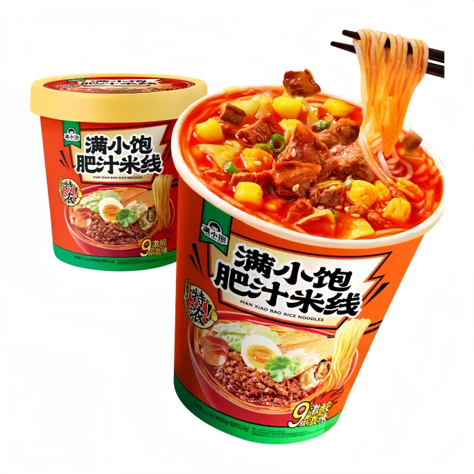 Fat Rice Noodles for Instant Vermicelli, Bucket, 112.6g*1 Bucket