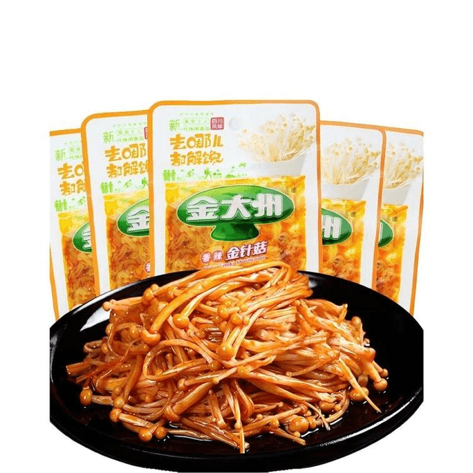 Spicy Enoki Mushroom 15g X 20 Bags (300g)