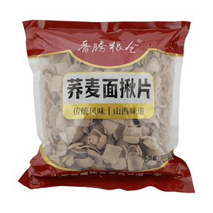 Tranches de nouilles de sarrasin déchirées à la main 17.6oz【Saveur traditionnelle】【Spécialité du Shanxi】