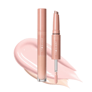 Contour + Highlight Stick 01 0.03oz + 0.05 fl oz 【3D Sculpting】【2-in-1 Design】【Must-Have for Cool Olive Skin】