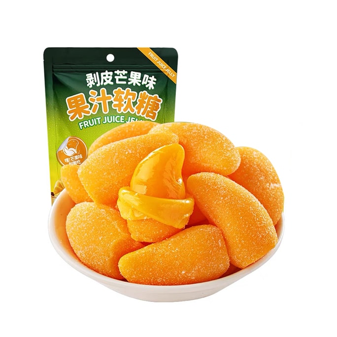 Gummy candy QQ candy Fruit juice gum Children's snack Casual snack Mango flavor 85g