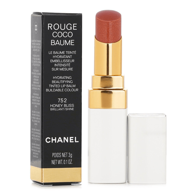 CHANEL☆ ROUGE COCO BAUME 752♡ Rouge Coco Baume Hydrating Beautifying Tinted Lip Balm - # 752