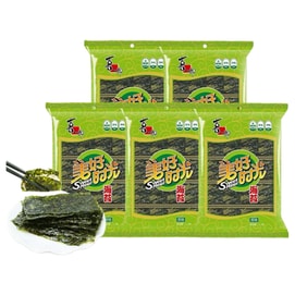 美好时光 经典原味寿司海苔碎拌饭即食脆紫菜儿童休闲解馋零食 4.5g*5袋