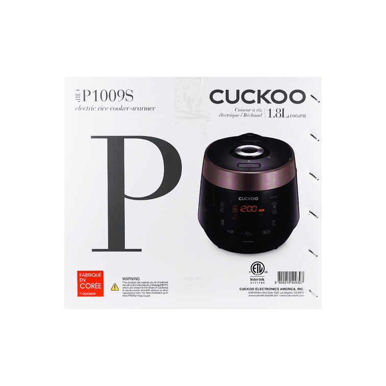 10-Cup HP Pressure Rice Cooker 7