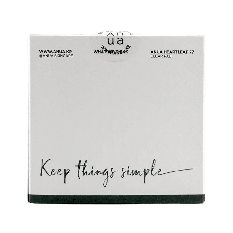 [GIFT] Heartleaf 77 Clear Pad 70 Pads 6