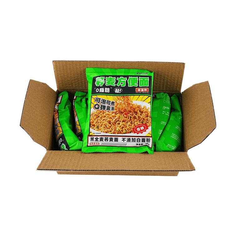 雲山半 零脂肪蕎麥泡麵 60g*10包入【低卡代餐蕎麥麵】 6