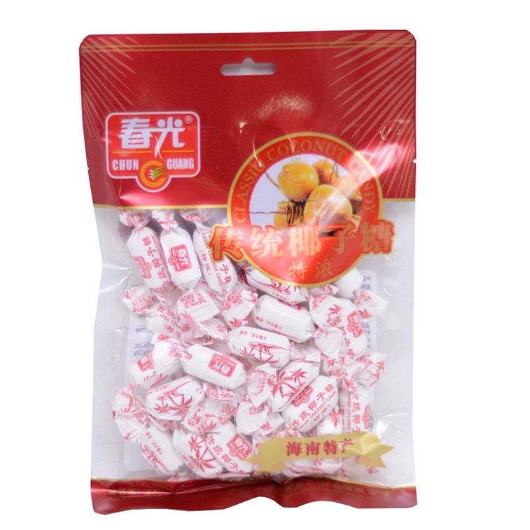  春光 特濃椰子糖 120g 傳統椰子糖 喜糖點心硬糖年貨海南特產 10