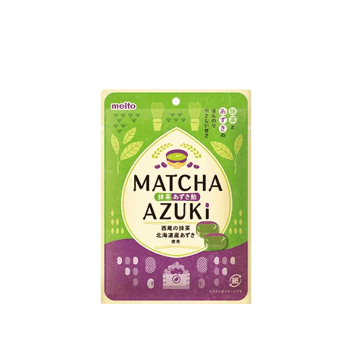 【日本直效郵件】MEITO名糖產業 抹茶紅豆糖 45g