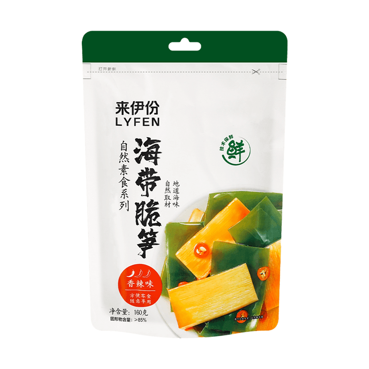 【超值裝】來伊份 零食大禮包 771g【傘蓋蓋豆乾 五香味&川香味 + 蟹香豆瓣+脆冬棗+甘栗仁+海帶脆筍】 13