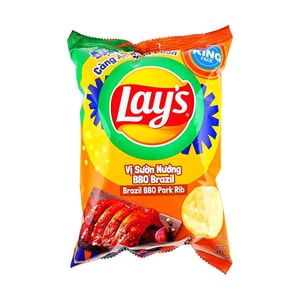 Vietnam Potato Chips Brazil BBQ Pork Rib Flavor 1.87oz