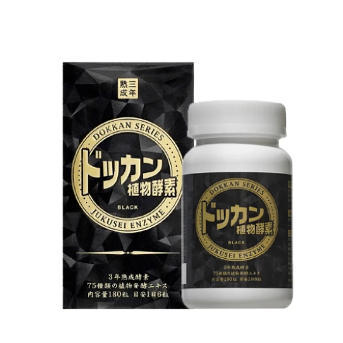 DOKKAN SERIES Koso Jukusei Enzyme Black 180 tablets