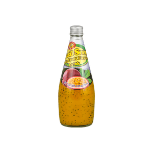 Basil Seed Passion Fruit Flavor Juice Drink 9.8 fl oz